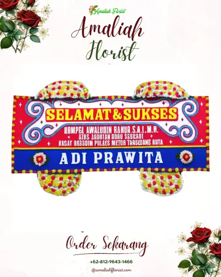 Papan Bunga Ucapan Selamat Kedungpring